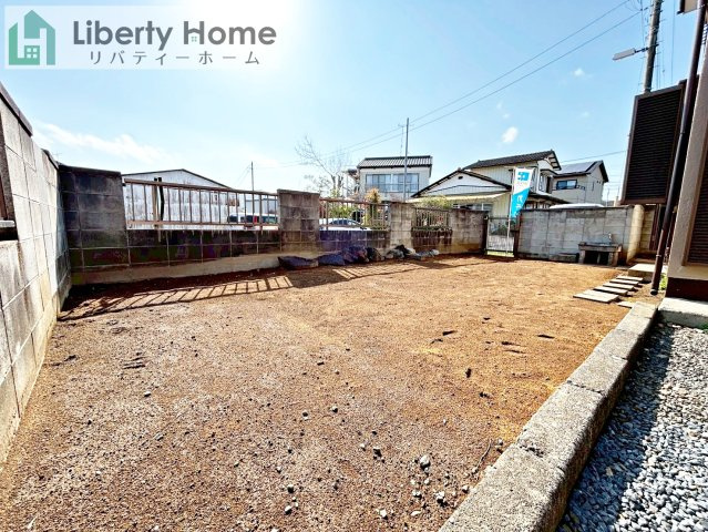 笠間市下郷　中古戸建の庭