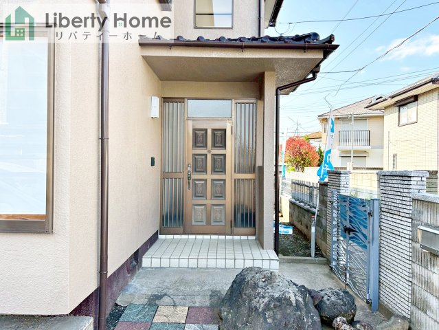笠間市下郷　中古戸建のエントランス