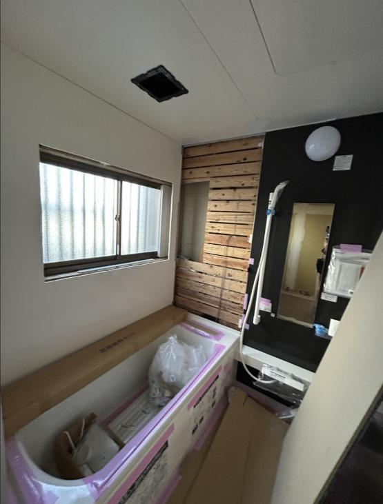 笠間市下郷　中古戸建の浴室