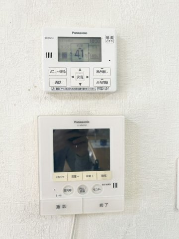 石岡市府中　住友林業施工住宅　のセキュリティ|来訪者の確認ができるＴＶインターホン