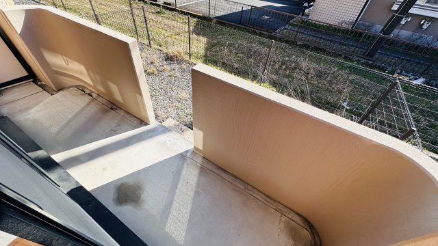 トレンタ・ノーベのバルコニー