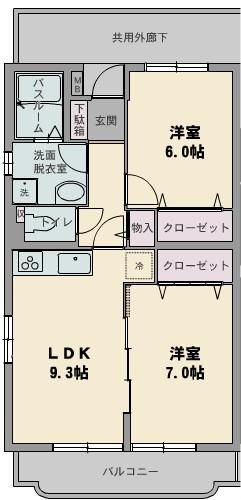 トレンタ・ノーベの間取り