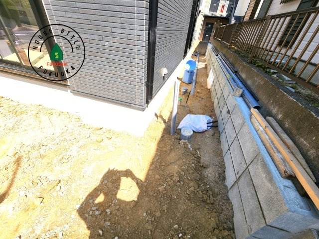 大野城市若草2丁目第2-1棟（1号棟）のバルコニー|毎日が洗濯日和です。広々としているので洗濯も楽しくなるでしょう。