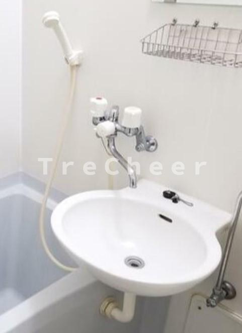 河本マンションの洗面所