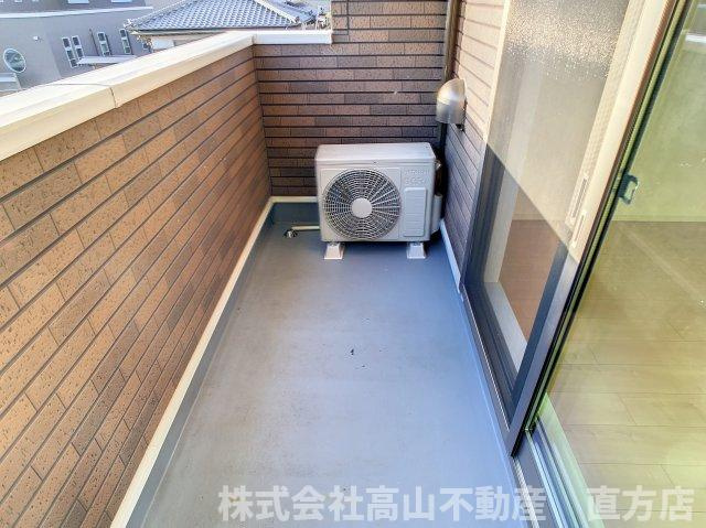 ヴィラ　ド　ハピネスⅠのバルコニー