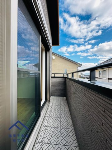 鳥栖市田代外町　戸建てのバルコニー