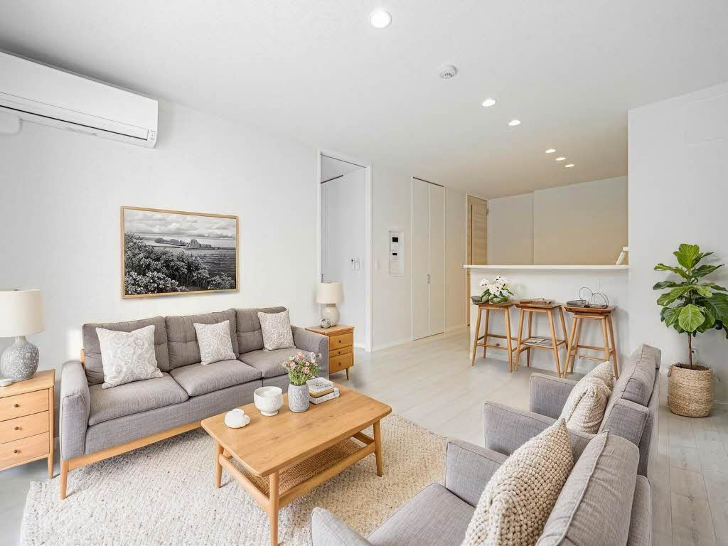 シャーメゾン　レーヴの居間・リビング|家具家電はイメージです。