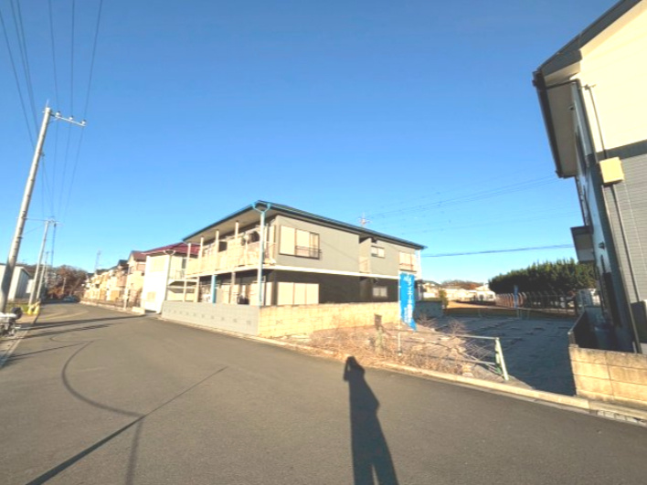 土地　ふじみ野市亀久保の前面道路含む現地写真|お好きなハウスメーカーで建築可能