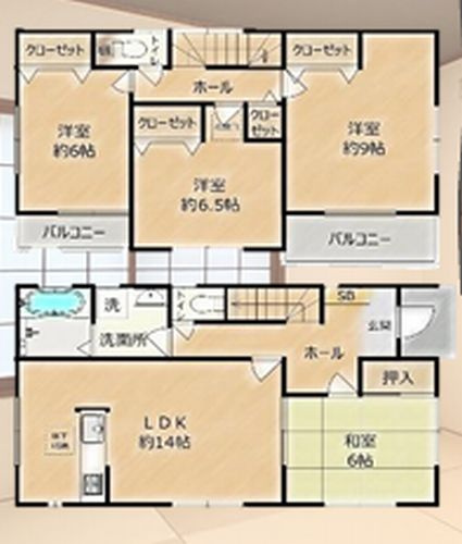 【間取り】 | 【仲介手数料０円】藤沢市石川5丁目　中古一戸建て | 藤沢市石川5丁目　中古一戸建て