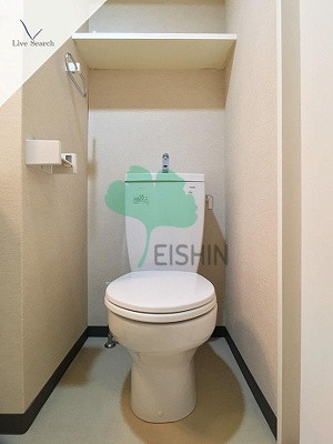 【トイレ】 | t-smart博多オーケストラ通り | 清潔感のあるトイレです。