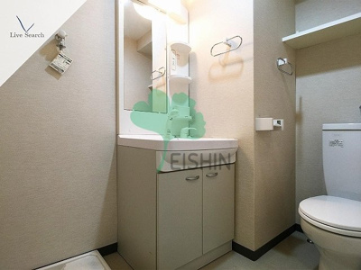 【洗面所】 | t-smart博多オーケストラ通り | シンプルで使いやすい洗面台です！