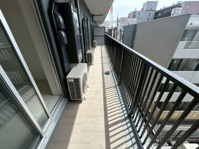 カスタリア西船橋Ⅱのバルコニー|バルコニー付きです
