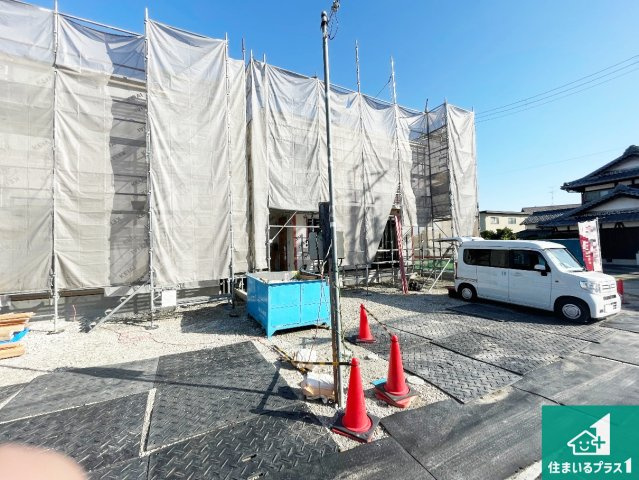 草津市木川町　第1期　新築一戸建ての外観|現在建築中！落ち着いた街並みで新生活を始めることが出来そう！周辺の物件も併せてご紹介させて頂きます！