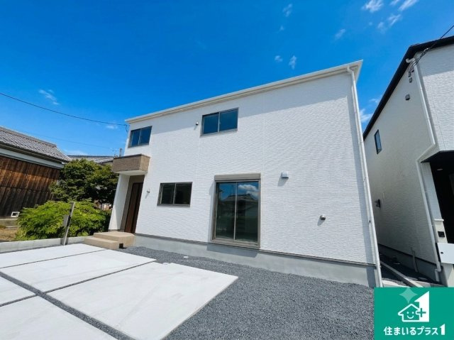 草津市木川町　第1期　新築一戸建ての外観|お客様に長く安心して住んでいだだける事にこだわった家づくり！住んでからのアフターサービスにもしっかりと取り組んでいます！