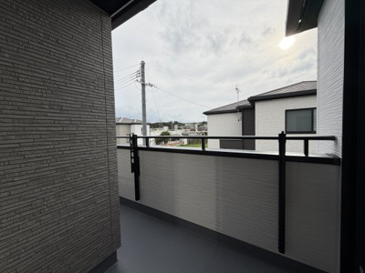 【バルコニー】 | うるま市与那城屋慶名2期（全6棟）1・3号棟 | 3号棟　バルコニー♪