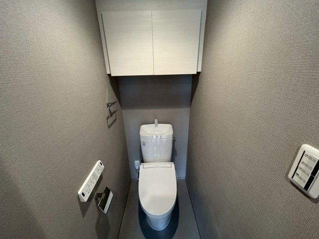 カスタリア西船橋Ⅱのトイレ|シンプルで使いやすいトイレです