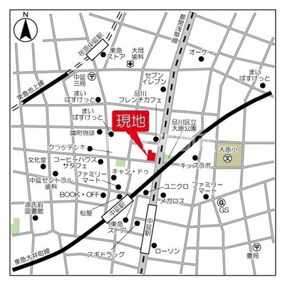 【地図】 | オーキッドレジデンス品川中延