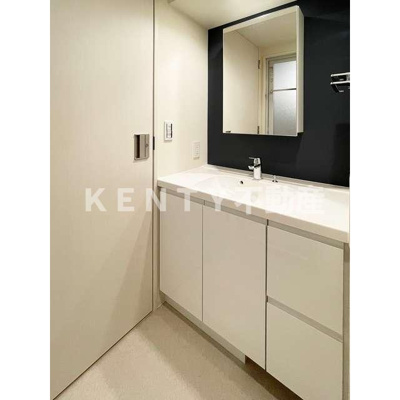 【洗面所】 | オーキッドレジデンス品川中延 | コンパクトで使いやすい洗面所