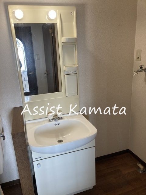 ヒラソルの独立洗面台