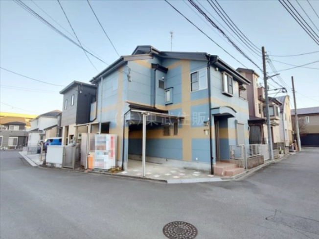【外観】 | 狭山市東三ツ木 | ウッドデッキ付き