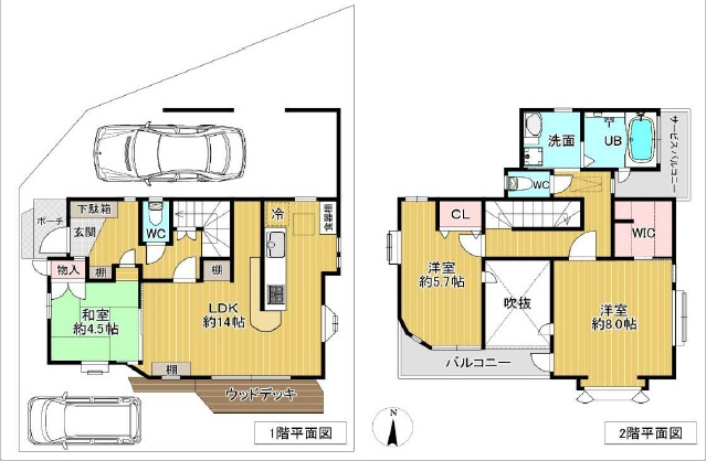 【間取り】 | 狭山市東三ツ木 | ３LDK