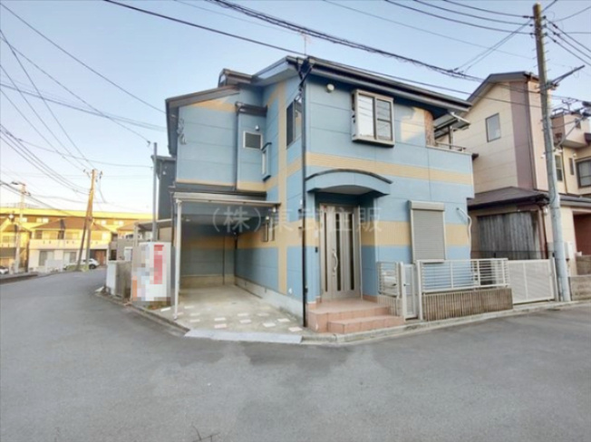 【外観】 | 狭山市東三ツ木 | 開放感のある角地です