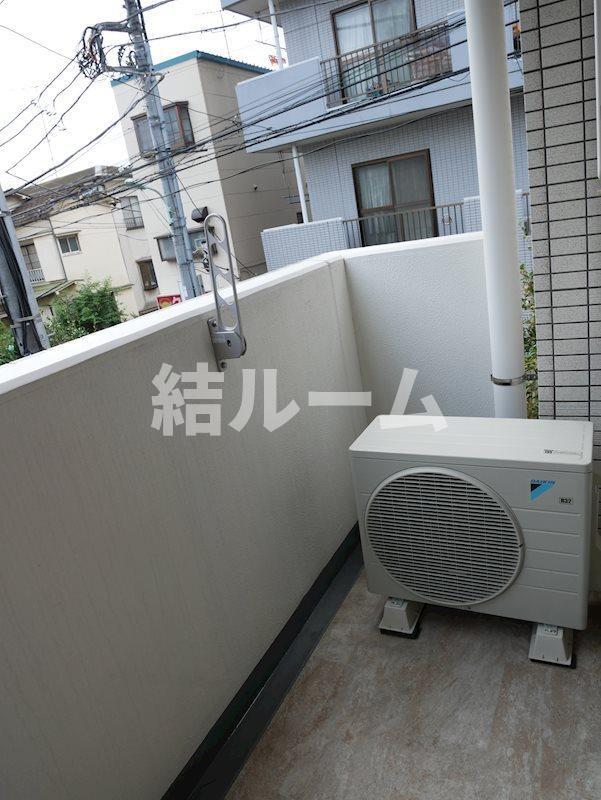 板橋区桜川２丁目の賃貸マンションのバルコニー