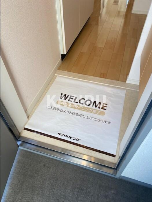 ソレイユ真田山の玄関