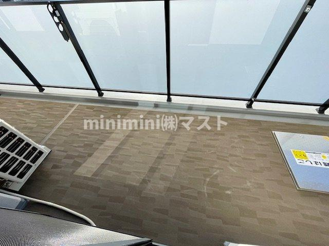 コンフォリア・リヴ博労町一丁目Ｑのバルコニー