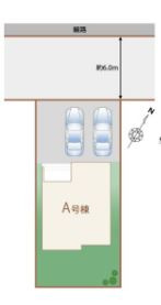【区画図】 | ご家族様のプライベート空間が確保できる素敵な間取りです。また敷地ゆったりですので、おうち時間を楽しむのにもぴったりですね♪
