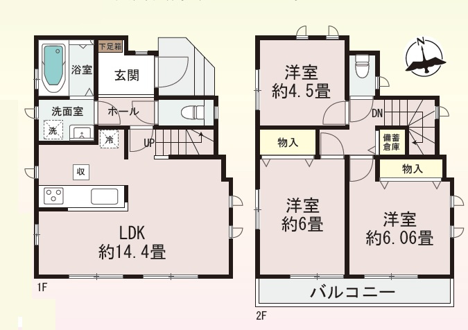 中田南４丁目新築戸建の画像