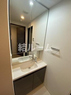 練馬区氷川台３丁目の賃貸マンションの洗面所