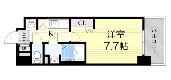 【間取り】 | Luxe海老江Ⅱ