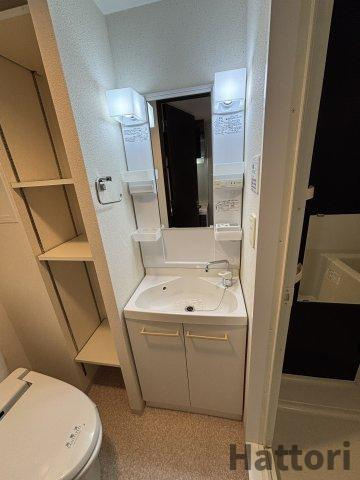 ファミーユ千里山西の洗面所