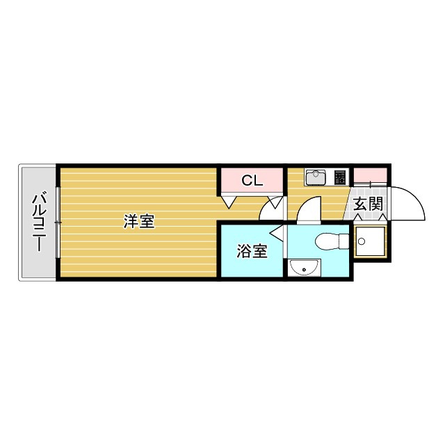 ファミーユ千里山西の間取り