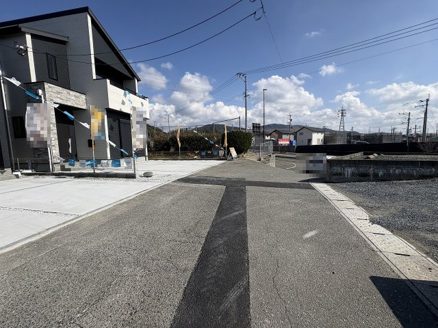 【その他】 | 大野城市中1丁目4期　2号棟（全2棟）【仲介手数料無料・0円】 | 現地写真。前面道路です。