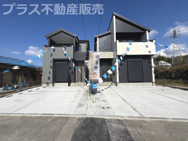 【外観】 | 大野城市中1丁目4期　2号棟（全2棟）【仲介手数料無料・0円】 | 現地写真。プラス不動産販売なら、現場の全ての棟をまとめてご見学頂けます。