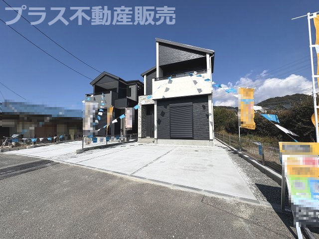 【外観】 | 大野城市中1丁目4期　2号棟（全2棟）【仲介手数料無料・0円】 | 現地写真。プラス不動産販売なら、現場の全ての棟をまとめてご見学頂けます。