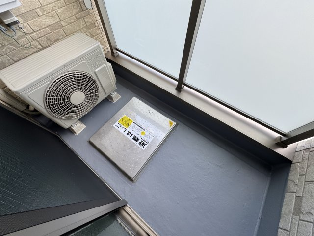 Luna Terrace 近大前のバルコニー|お洗濯にも便利なバルコニー付き