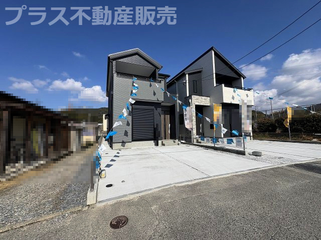 【外観】 | 大野城市中1丁目4期　 1号棟（全2棟）【仲介手数料無料・0円】 | 完成イメージの外観パースです。