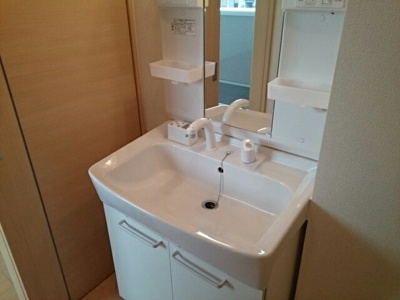 【洗面所】 | クレードルⅡ | 忙しい朝には欠かせない洗面所です