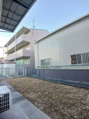 【庭】 | ＭハイツⅠ | お庭の付いた物件です