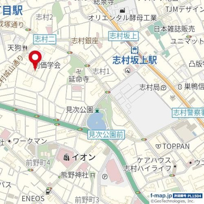 【地図】 | 志村城山ローヤルコーポ