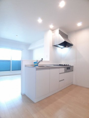 【キッチン】 | プティボヌールⅡ | きれいなキッチンです