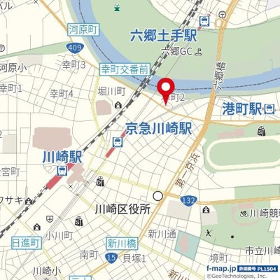 【地図】 | ロイヤルパレス川崎本町