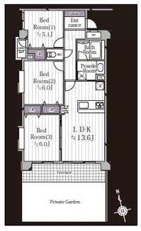 【間取り】 | ライオンズガーデン浦和西