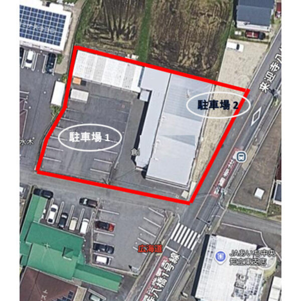 知立市来迎寺町貸事務所倉庫の外観