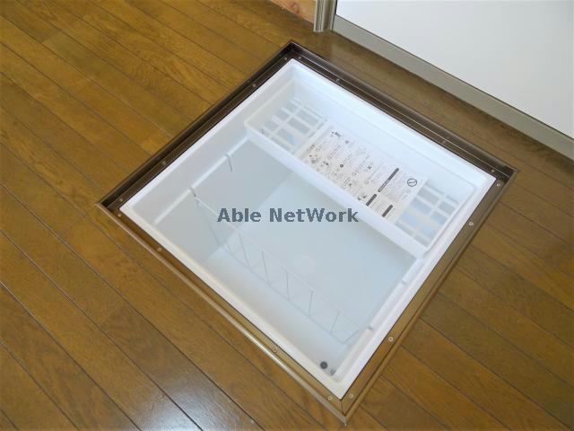 パレス２８の収納|キッチン床下収納　※イメージ