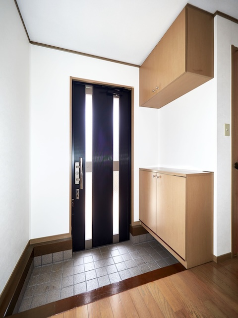 フェスタ山崎の玄関