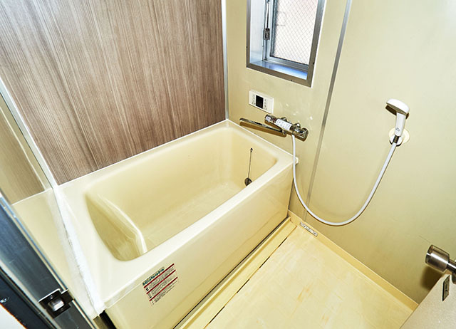 ランベール池北の浴室